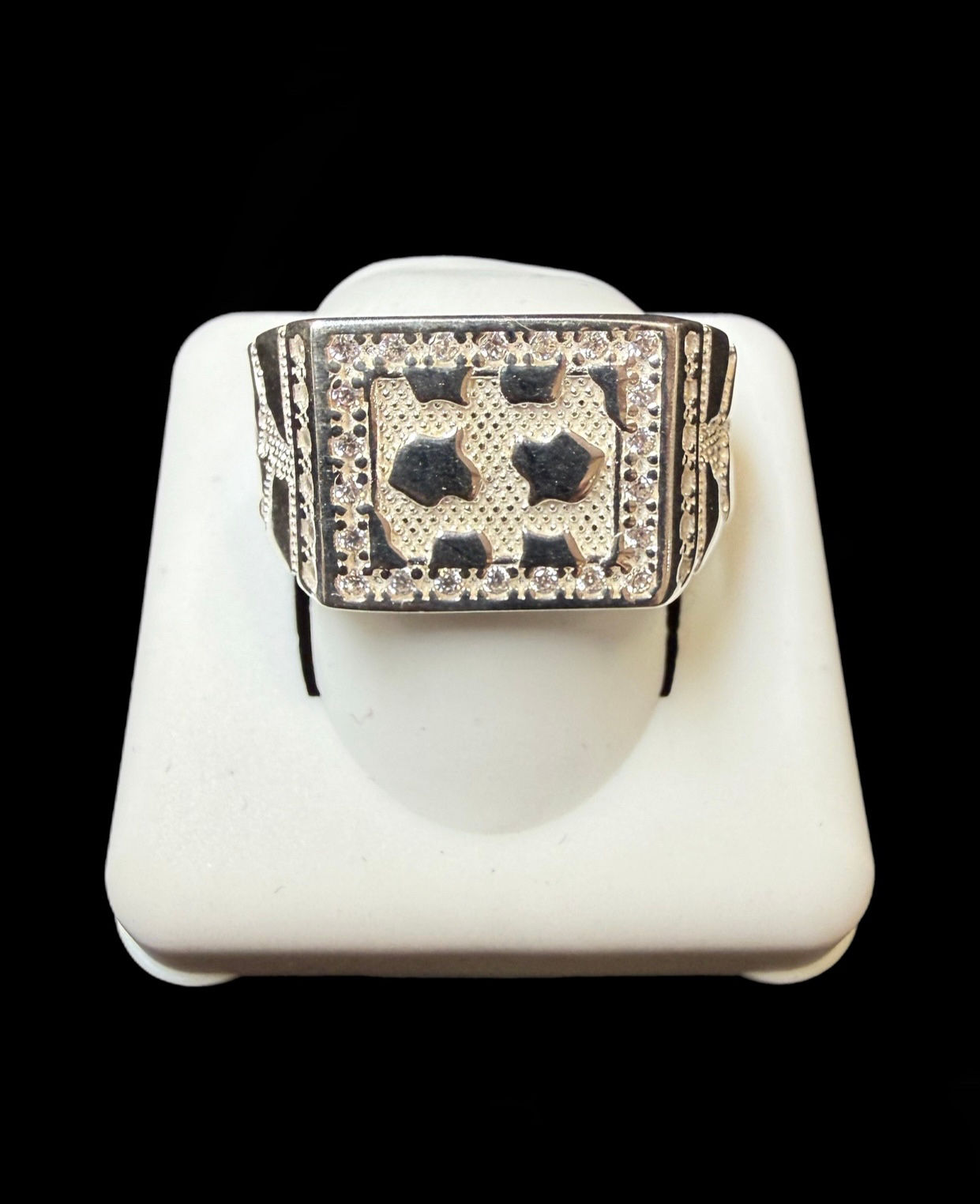 Nugget Ring Silver