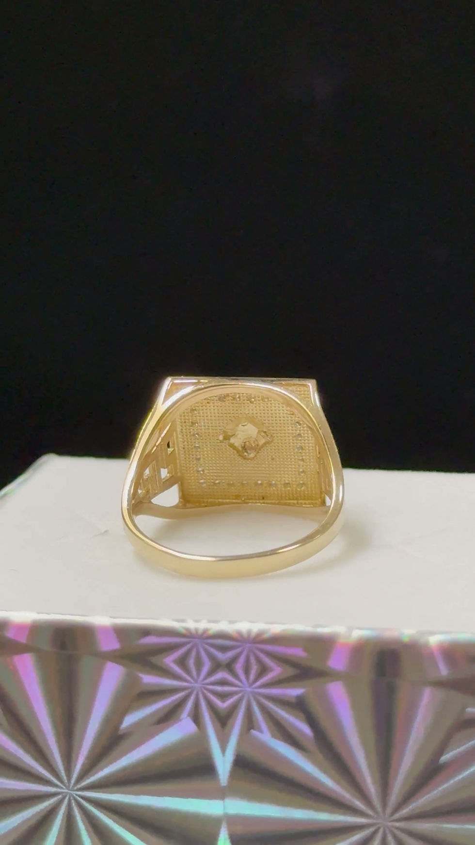 Miniatura: Medusa Head Versace Style Ring Gold 10k