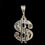 Miniatura: Money Symbol Pendant Silver