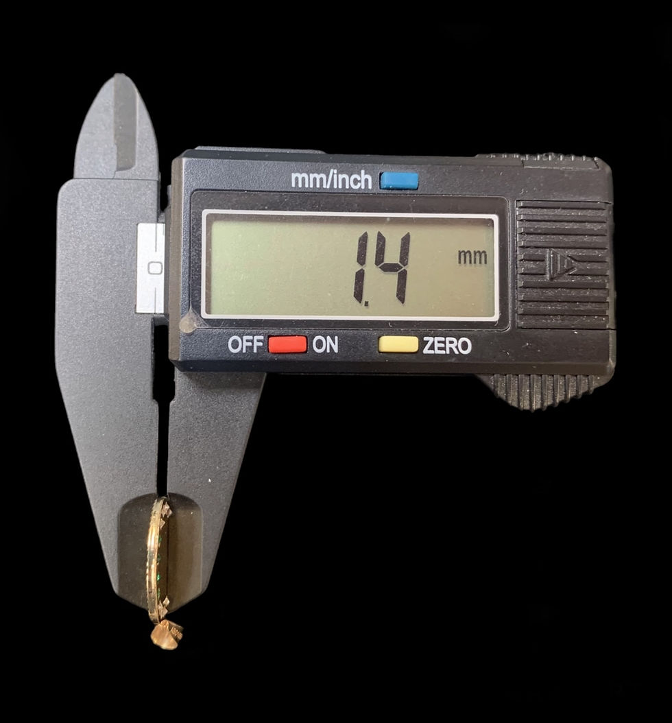 Thumbnail: Virgin Mary Lady Guadalupe Pendant Gold 10k