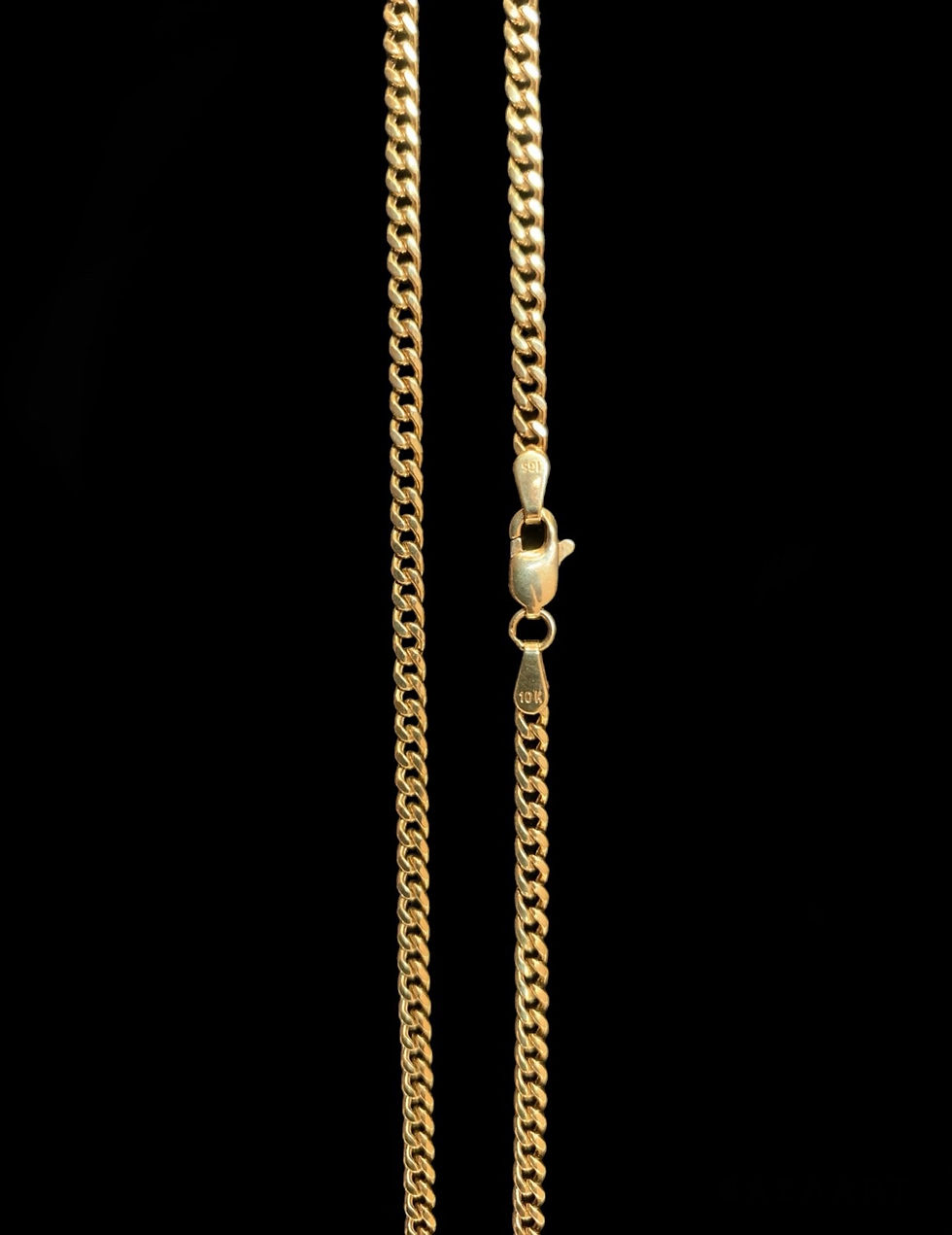 Thumbnail: 3 mm Miami Cuban Chain Gold 10k