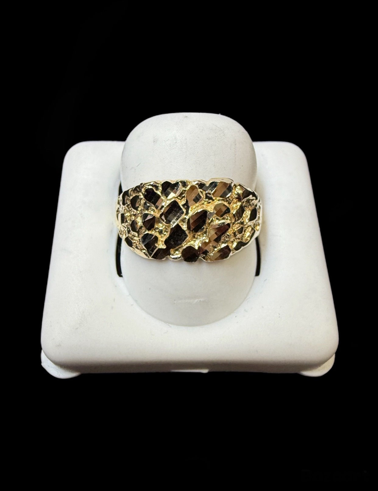 Nugget Ring Gold 10k