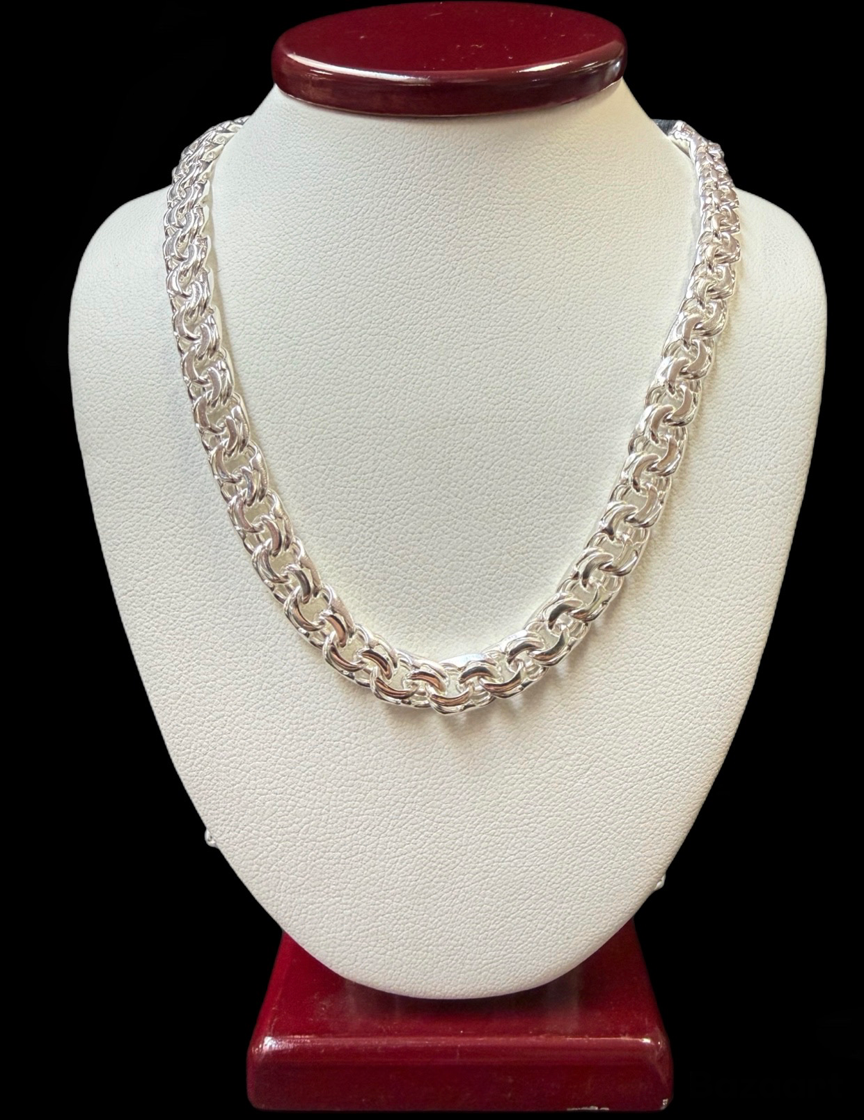 6.5 mm Chino link Chain Silver