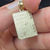Thumbnail: Praying Hand Santa Biblia Pendant Gold 10k