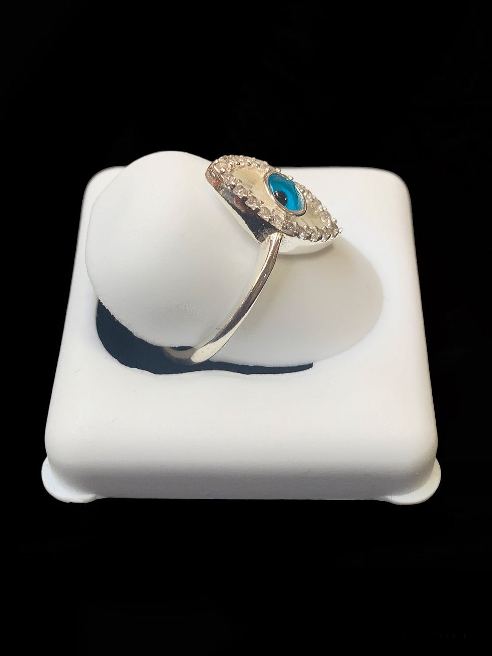 Thumbnail: Evil Eye Ring Silver 