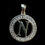 Miniatura: N Letter Pendant Silver