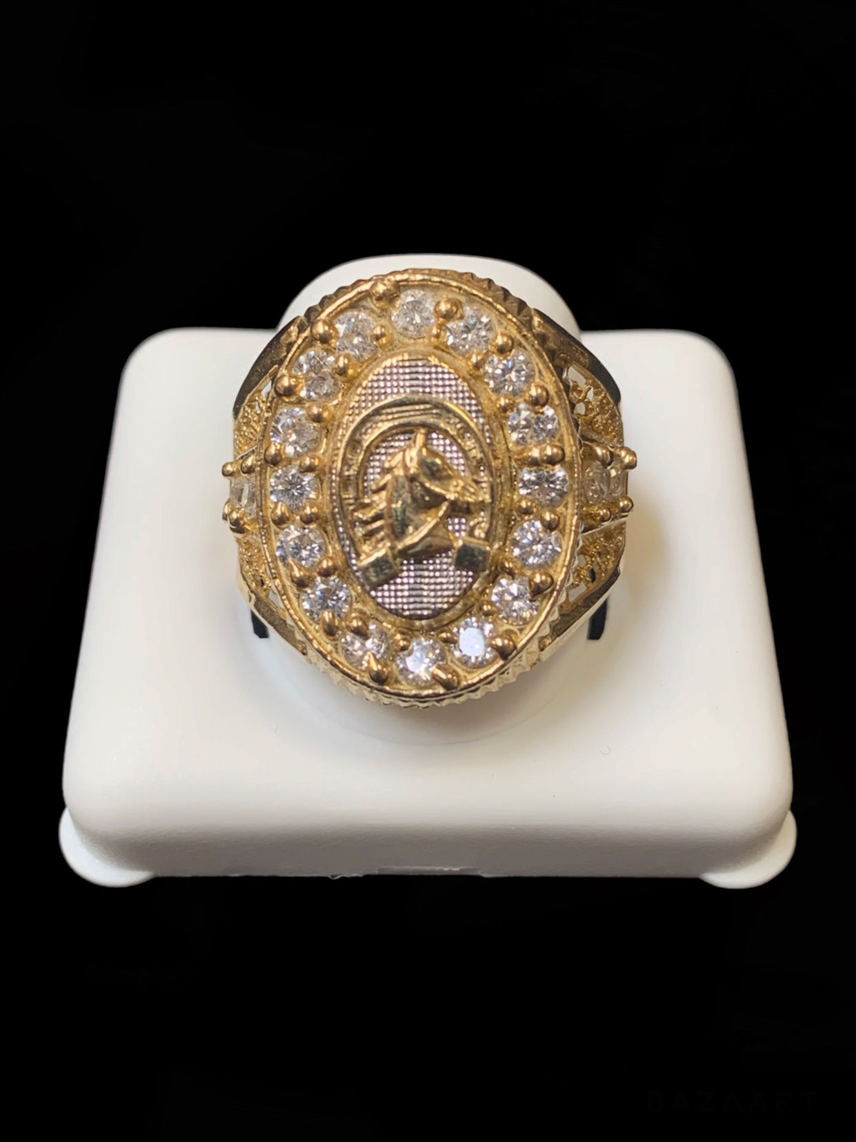 Horse Shoe Ring Gold 10k