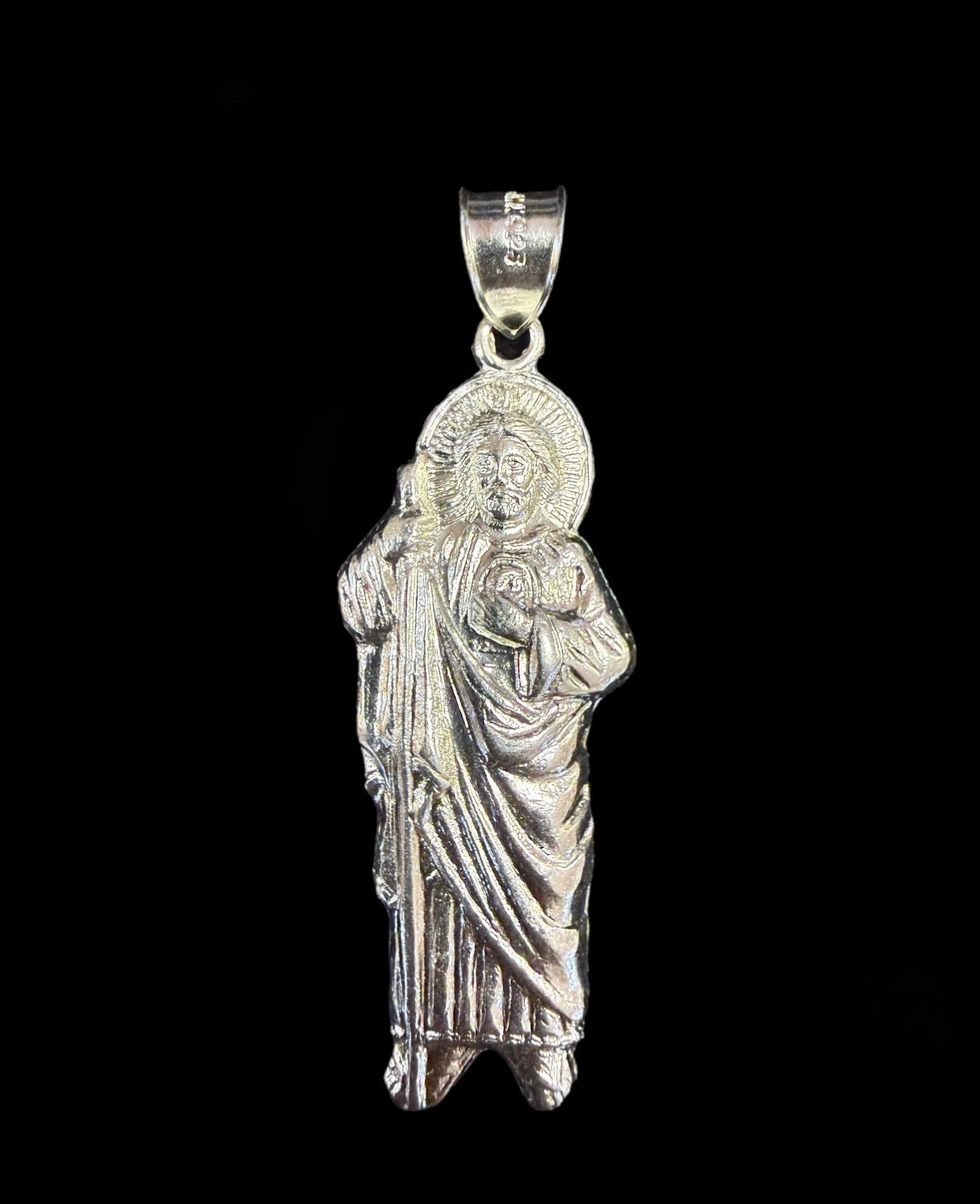 Saint Jude Pendant Silver