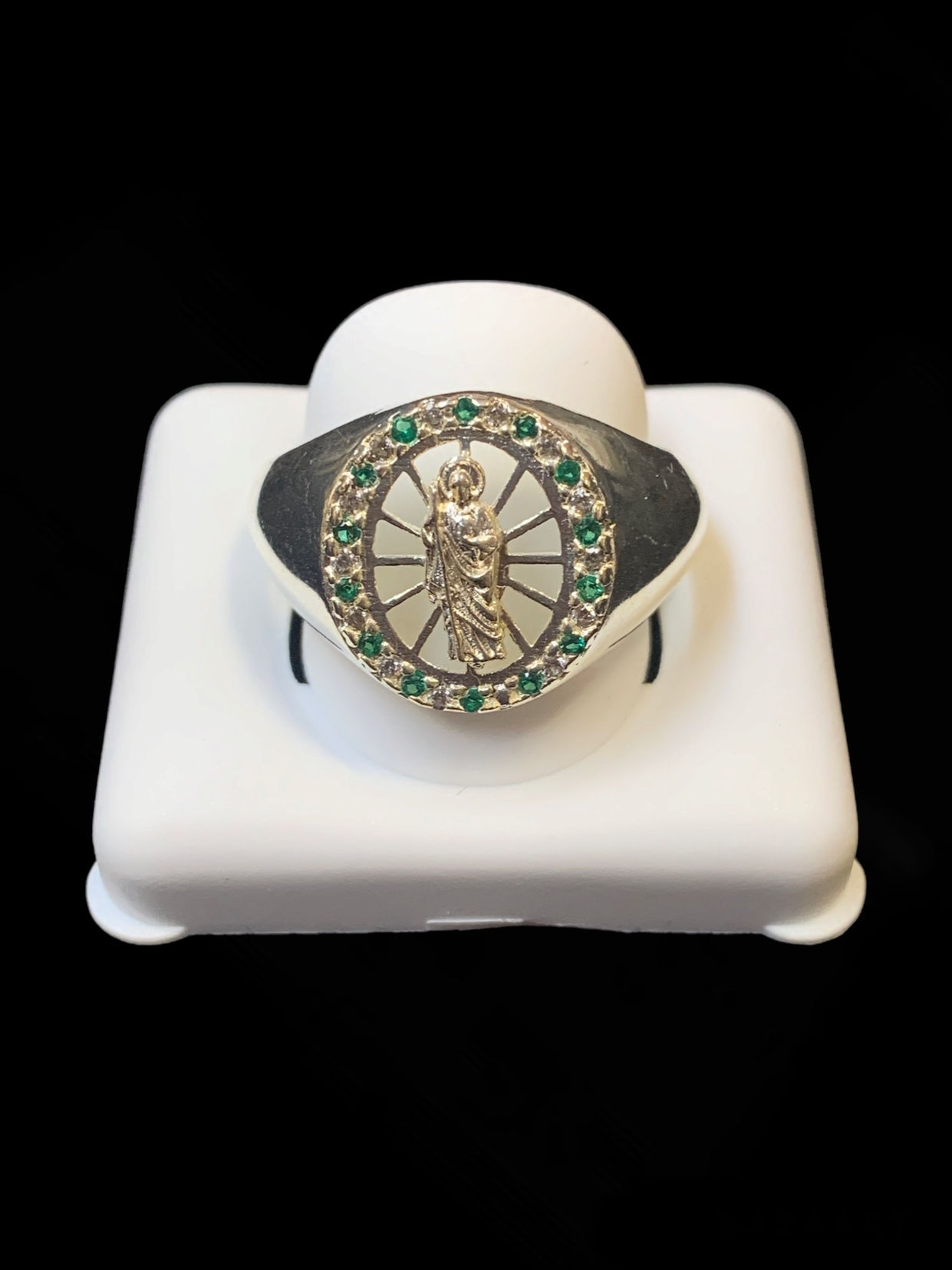 Saint Jude Ring Silver