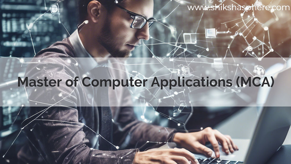 Master of Computer Applications (MCA)