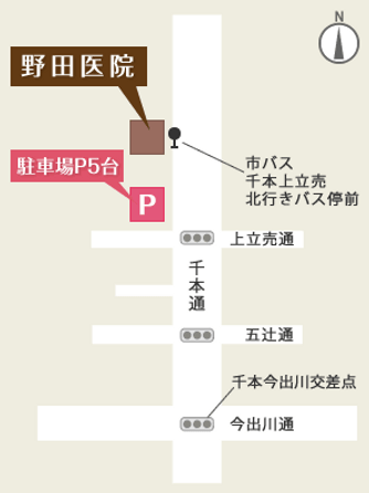 野田医院イラスト地図
