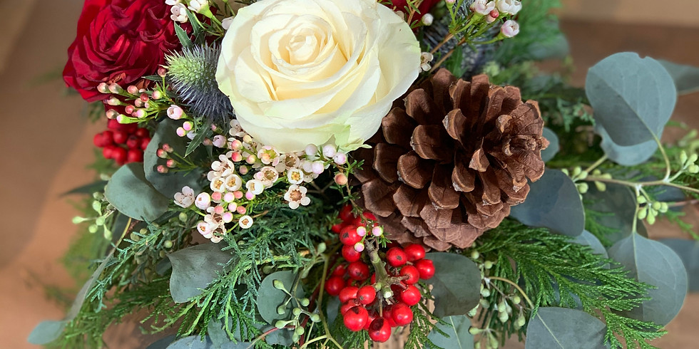 Public - Holiday Evergreen Centerpiece