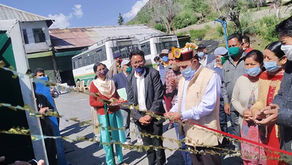 लाहौल एचआरटीसी के एकमात्र प्रदूषण जांच केंद्र का शुभारंभ