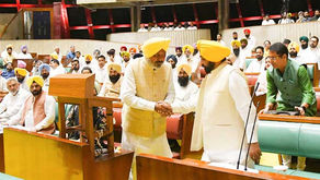 Bhagwant Mann government of Punjab presented its first budget 