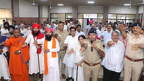 Welcome-cum-interaction program held with SHO's of Sector -11 &17 at Community Center of Sector-15