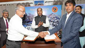 BBMB signs pre-implementation agreement with Himachal for 42 MW BaggiHydro Project