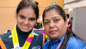 Prathna Bhatia , a Special  Athlete from Bhavan Chandigarh Makes Country and City Proud  by Winning 