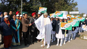SDG Day to mark Martyrdom day of Mahatma Gandhi with
Swacchta Dandi March & Go Solar Cycle Rally