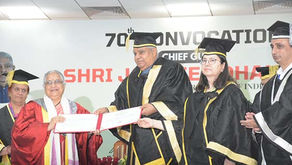 Vice-President addresses 70th Annual Convocation of Panjab University, Chandigarh