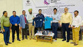 Flag Off of Chandigarh contingent for National Games