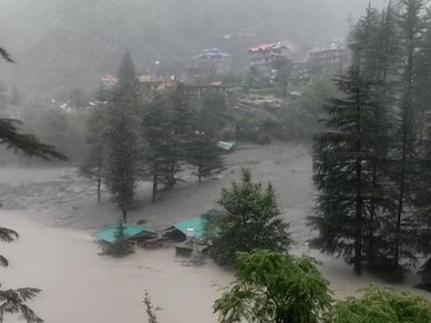 Cloudburst in Kullu’s Manikaran Valley, 4 Dead