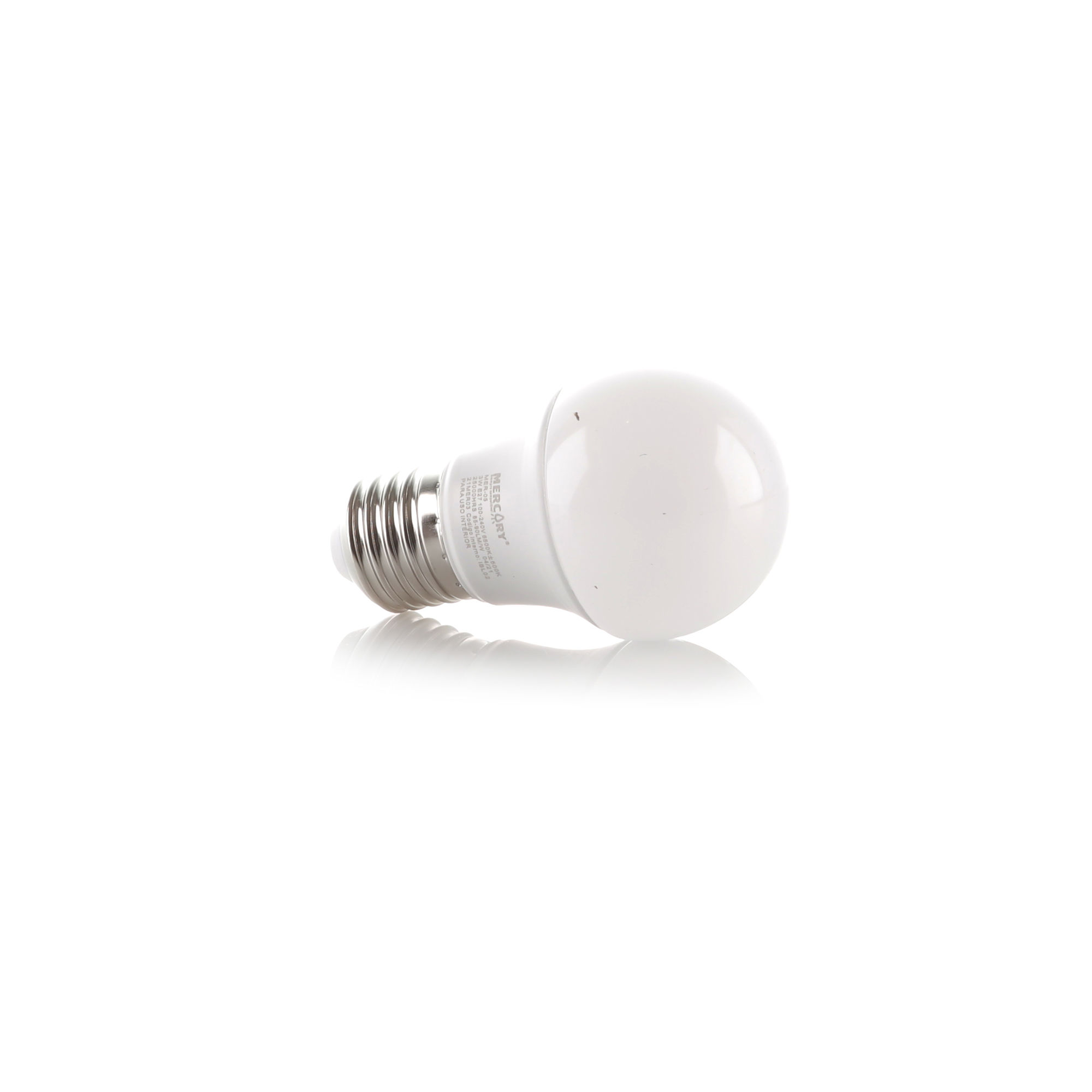 BOMBILLO LED 3W E-27 PERA MERCURY