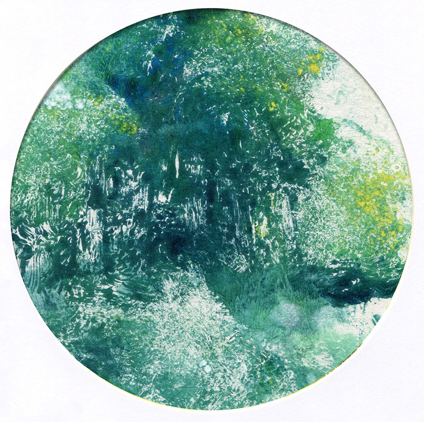 Miniature : ROBERT Bruno :   Paysage V  -  28 x 28 cm