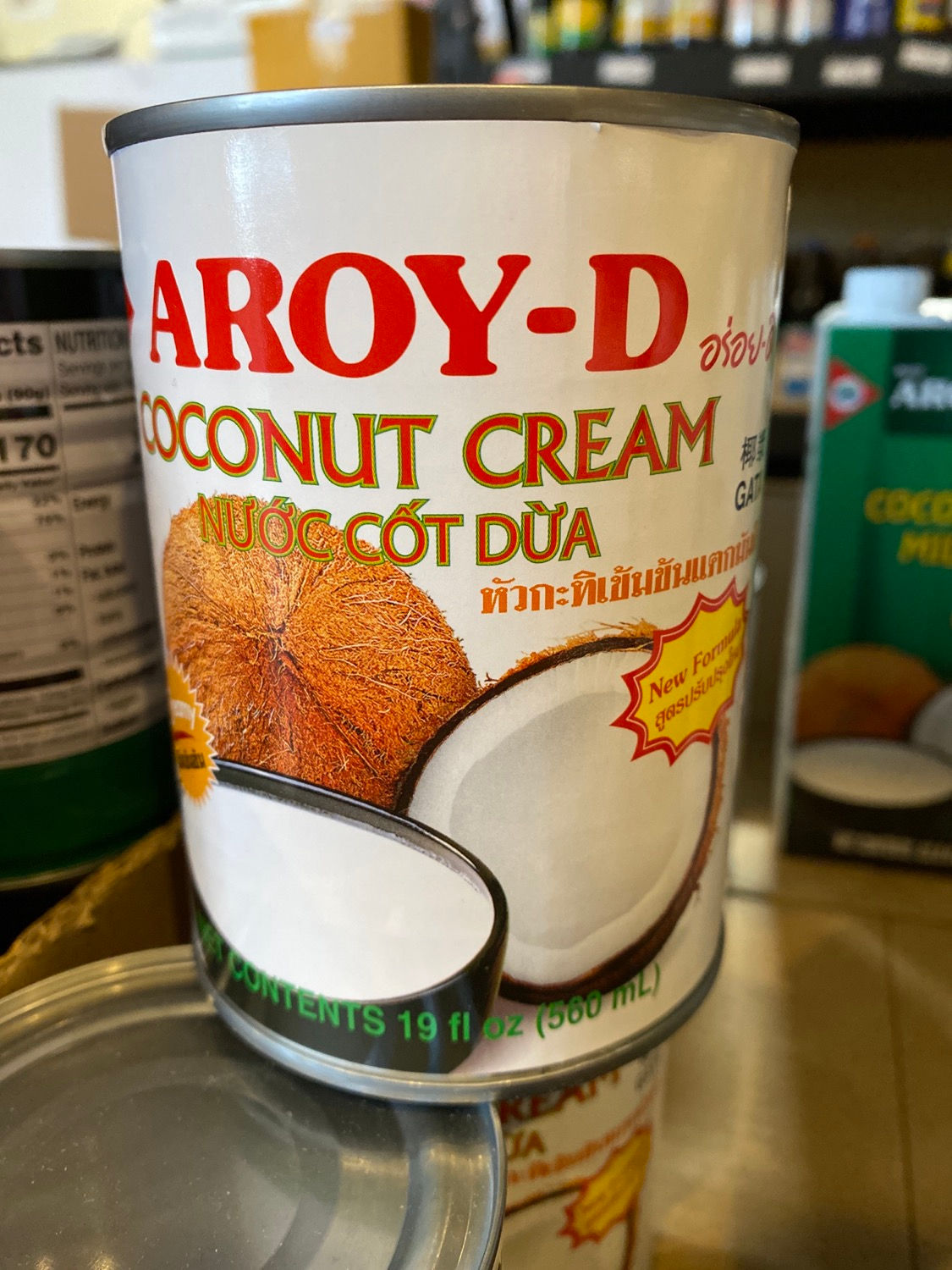 Aroy D Coconut Cream Can
