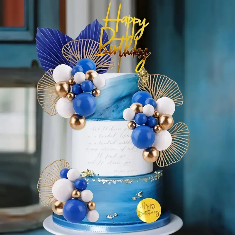 Miniature : Set 30 Pièces – Décorations pour Gâteau Existe en deux couleurs