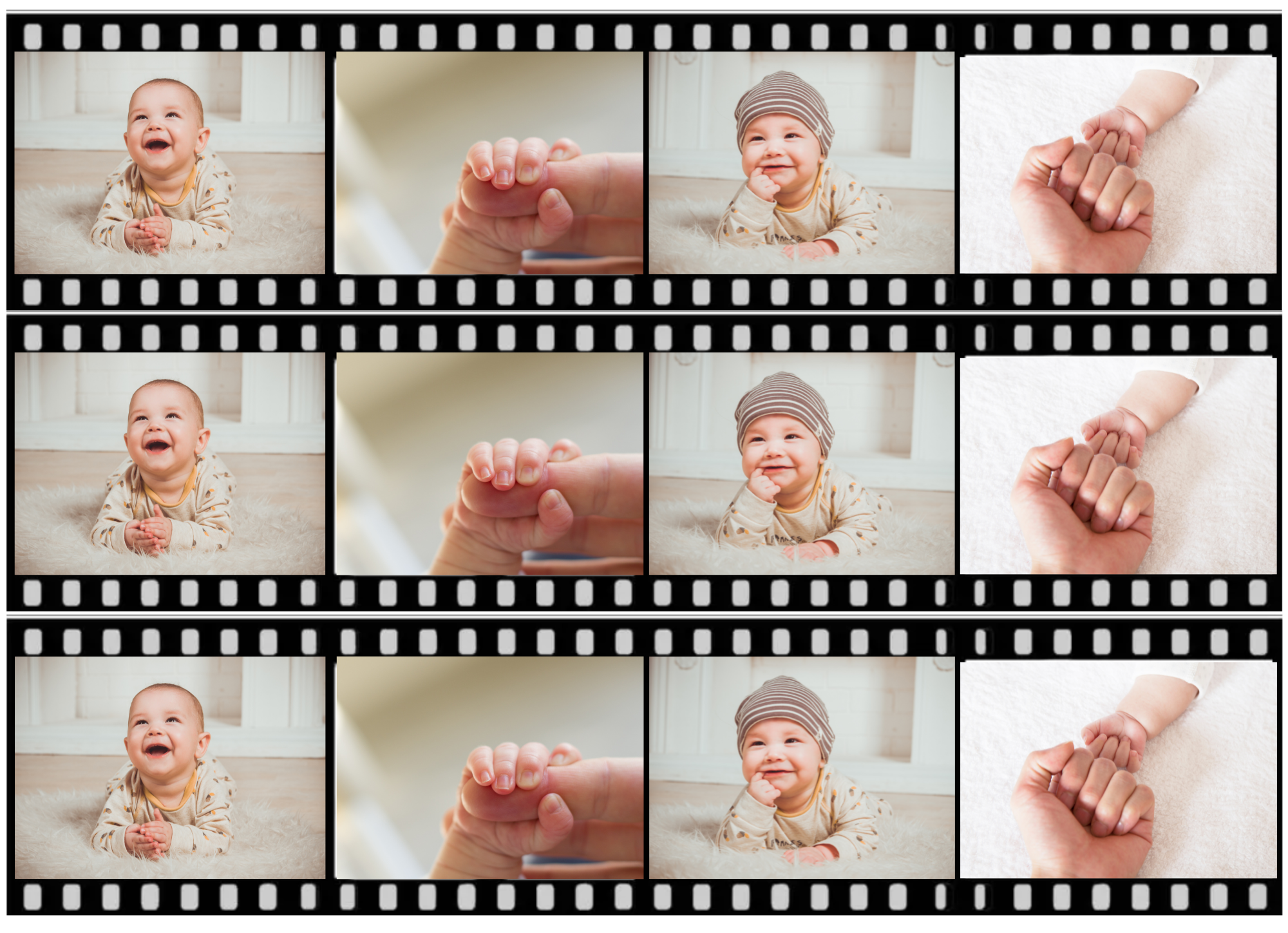 12 photos comestibles personnalisées – Votre image imprimée