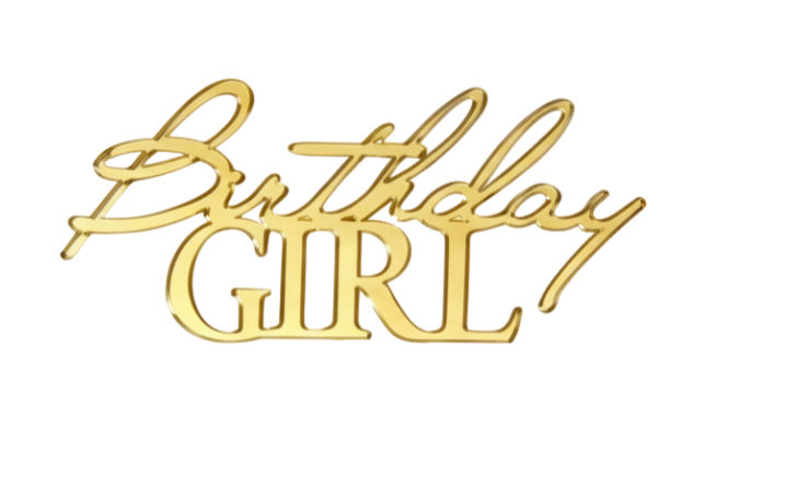 Miniature : Topper Gâteau Cake Design – “Happy Birthday Queen” & “Happy Birthday Princesse”