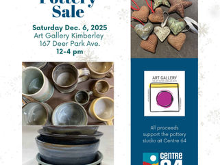 FUNDRAISER POTTERY STUDIO C64