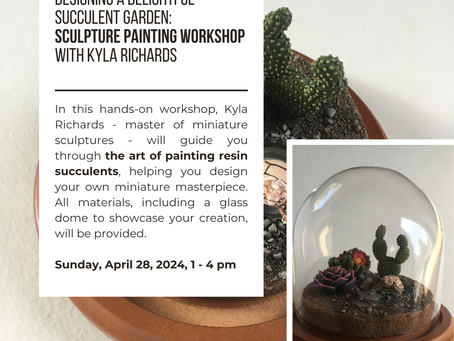 SUCCULENT PAINTING WORKSHOP
