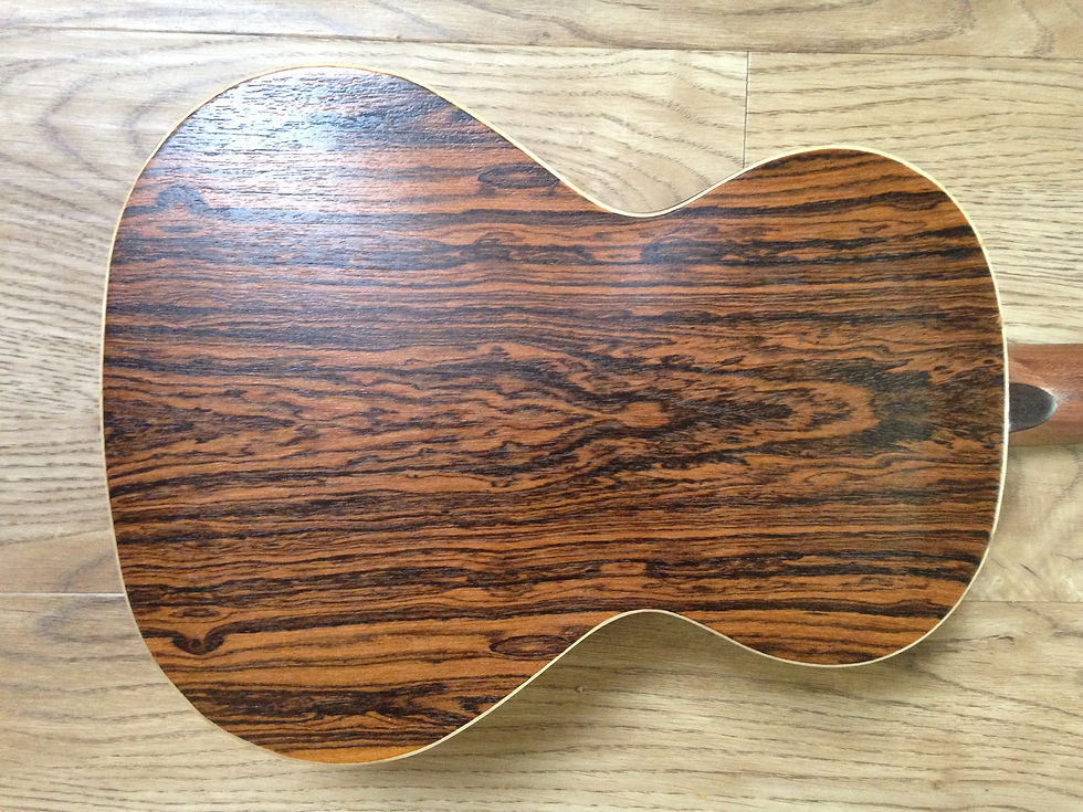 Thumbnail: Kala "Butterfly" Bocote tenor ukelele met EQ