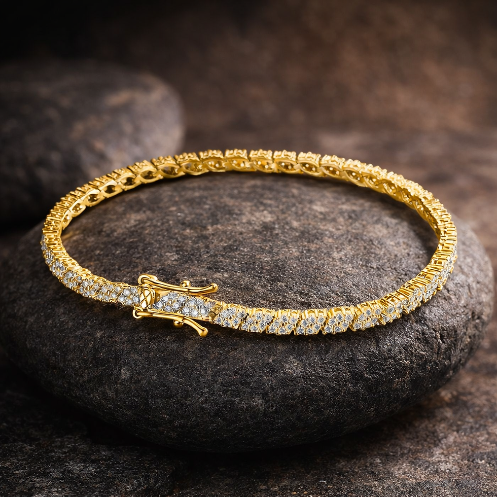 Thumbnail: LW Eternal Radiance Moissanite Tennis Bracelet