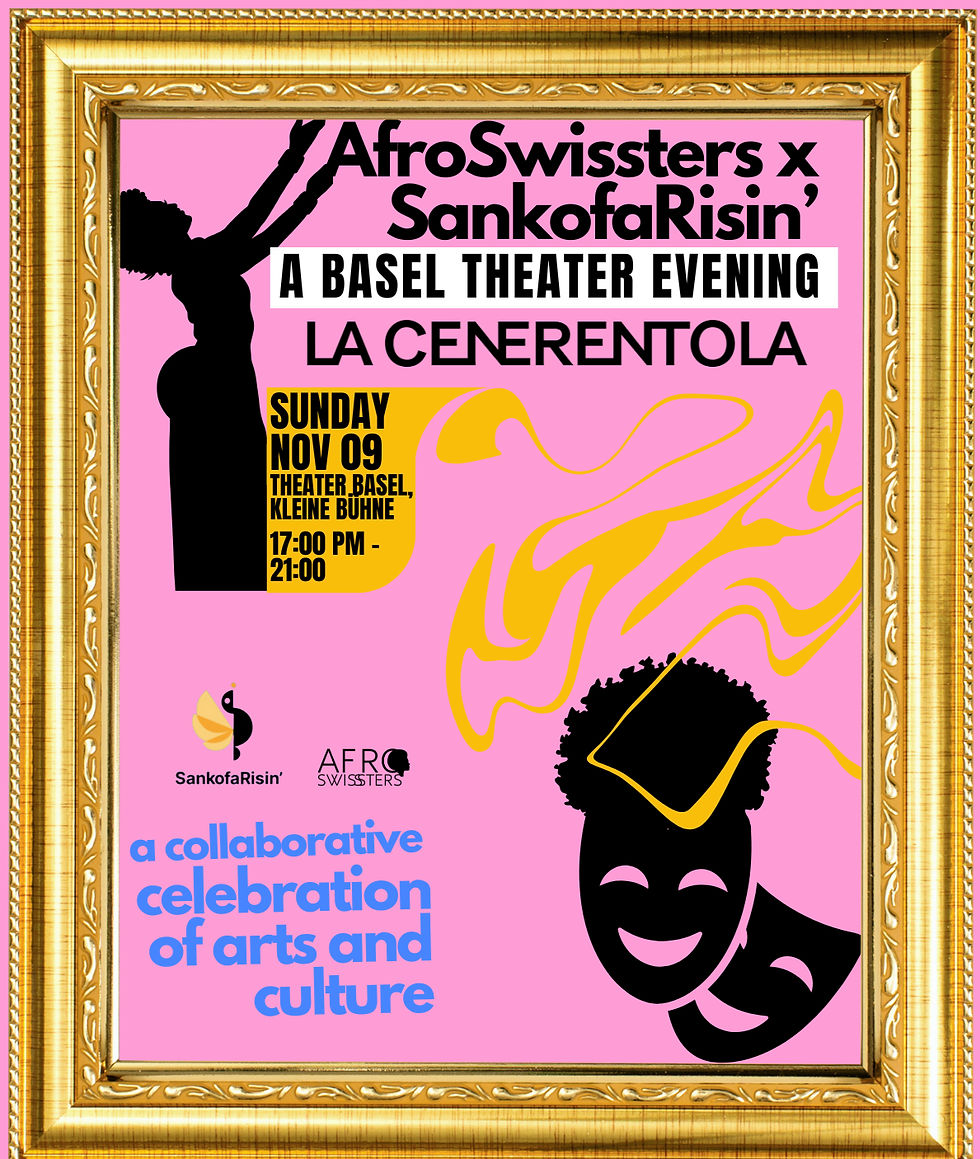 AfroSwissters x SankofaRisin’ Theater Evening – Meet & Greet with Joyce Bastos