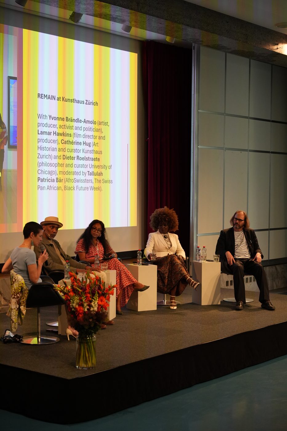 AfroSwissters REMAIN panel on afro-diasporic perspectives at Kunsthaus Zürich