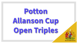 Potton Open Triples 15th August 2024
