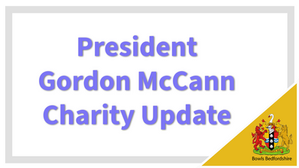 President Gordon McCann's Charity Update