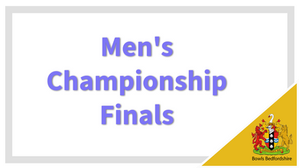 Men's Championship Finals - Potton BC 27th July 2025