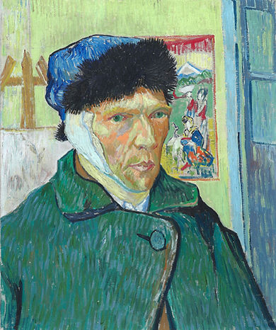 Rachmaninov sonata No.2, second movement recording, painting by V.van Gogh, painting