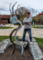 Embrace is on exhibit from May 1 - August 1. Reception May 31 from 1pm - 3pm outside Dearlove Hall on the SUNY Adk campus. 