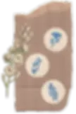 cardboard with printable flower ephemera.webp