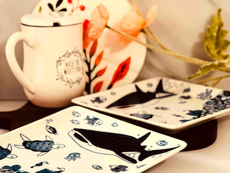 Sea Creature Dinnerware – Handmade Ocean Plates & Coastal Decor Ideas
