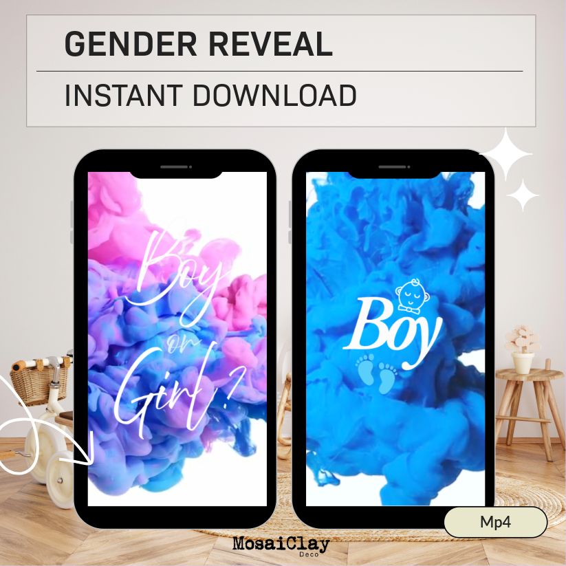 gender reveal social media