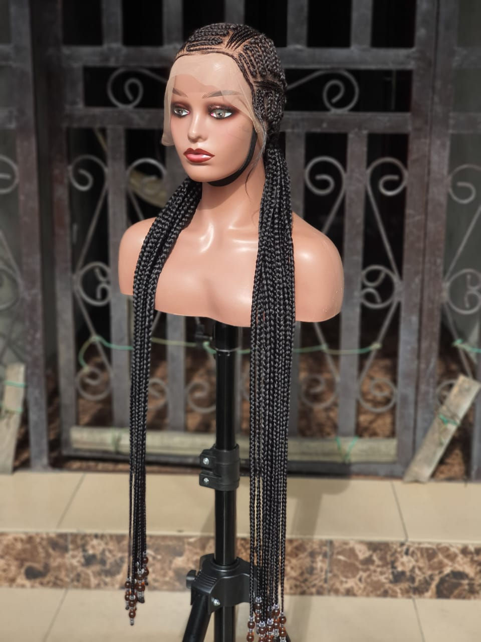 Thumbnail: Zigzag full lace wig 