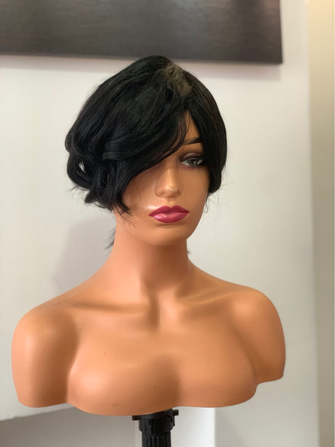 Pixie cut blunt cut wig 