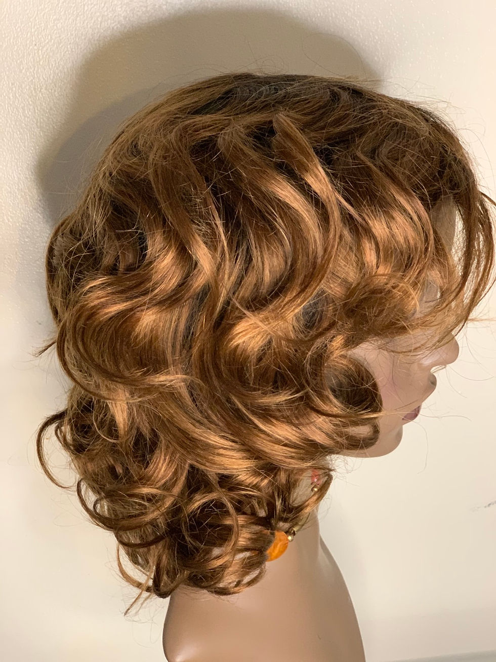 Thumbnail: Kike wig bouncy curls 1b 30 12inches 