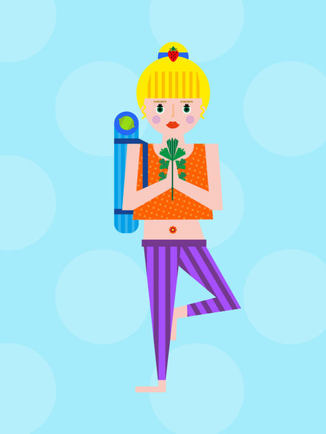 HelloFresh, Illustration, Character, bold, digital