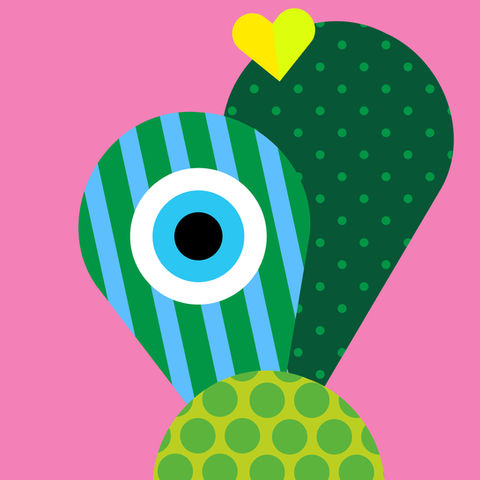 botanicaal, nature, illustration, geometric, digital, vector